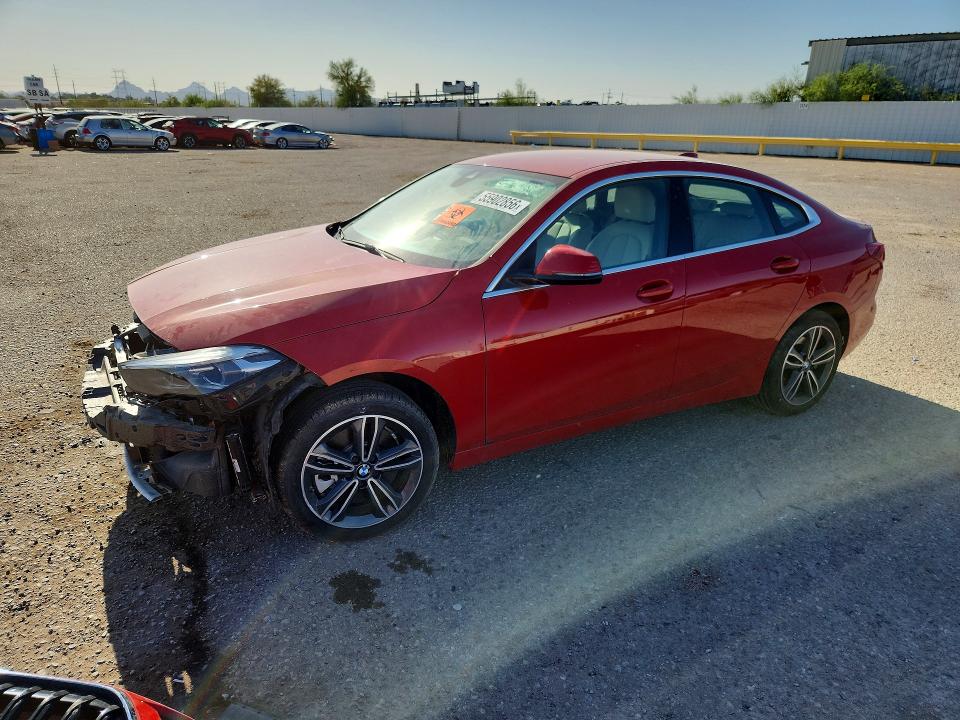 2022 BMW 2er VIN WBA53AK07N7J99608 COPART salvage auction — FRONT END, Az - Cert Of Title - Salvage, sold $4,550 on 2026-07-31 (photo 1)
