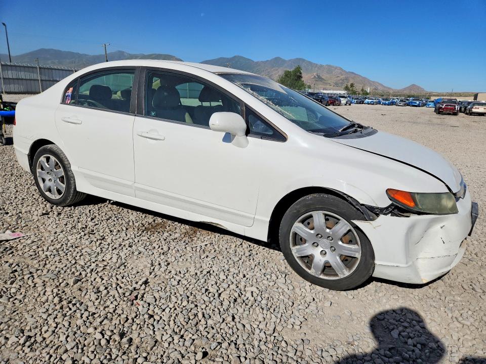 2008 Honda Civic VIN 1HGFA16578L070798 COPART salvage auction — FRONT END, UT - SALVAGE CERTIFICATE, sold $800 on 2026-07-10 (photo 4)