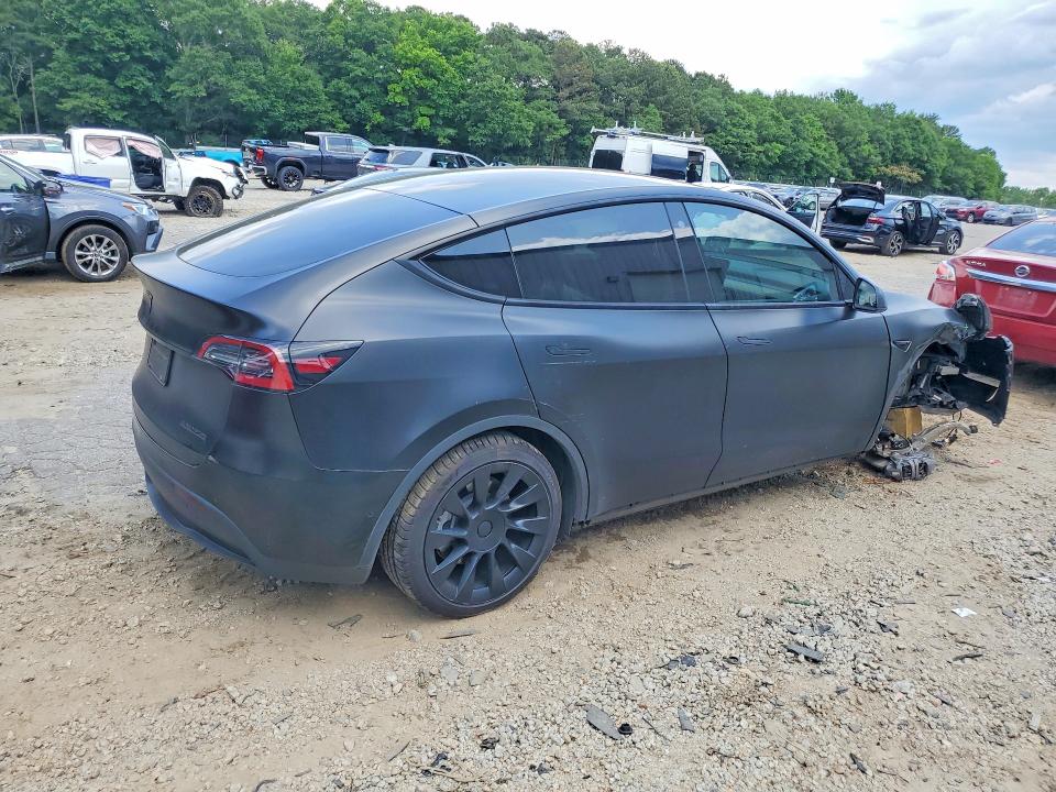 2022 Tesla VIN 7SAYGAEE4NF365043 COPART salvage auction — FRONT END, Ga - Cert Of Title-Salvage, sold $9,100 on 2026-07-24 (photo 3)