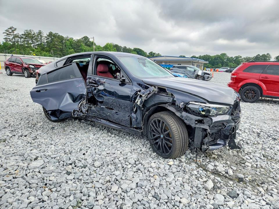 2022 BMW X6 VIN 5UXCY6C00N9L56406 COPART salvage auction — SIDE, GA - CERT OF TITLE-SALVAGE, sold $16,300 on 2026-07-28 (photo 4)