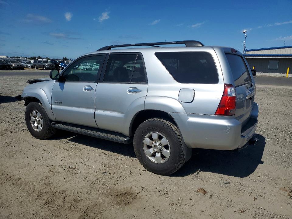 2007 Toyota 4runner VIN JTEBU14R070117126 COPART salvage auction — FRONT END, CA - SALVAGE CERTIFICATE, sold $4,350 on 2026-07-14 (photo 2)