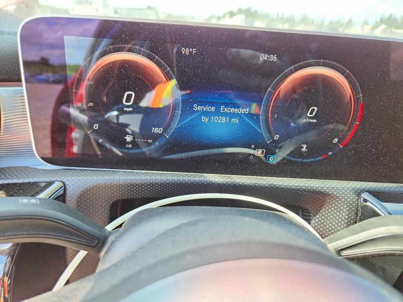 2020 Mercedes-benz Cla-klasse VIN WDD5J4GB2LN026212 COPART salvage auction — MINOR DENT/SCRATCHES, Fl - Certificate Of Title, sold $11,500 on 2026-07-28 (photo 9)