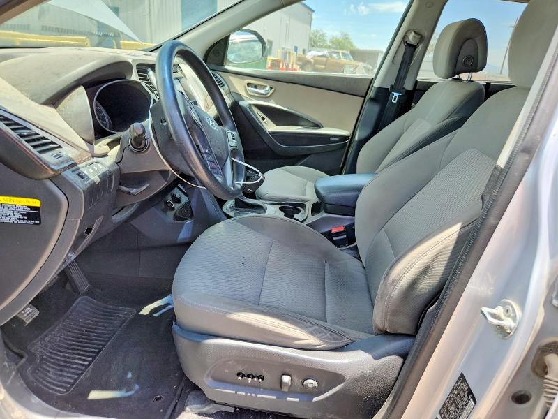 2017 Hyundai Santa fe VIN KM8SM4HF0HU205265 COPART salvage auction — MECHANICAL, AZ - CERT OF TITLE-RESTORED SALVAGE, sold $875 on 2026-07-24 (photo 7)