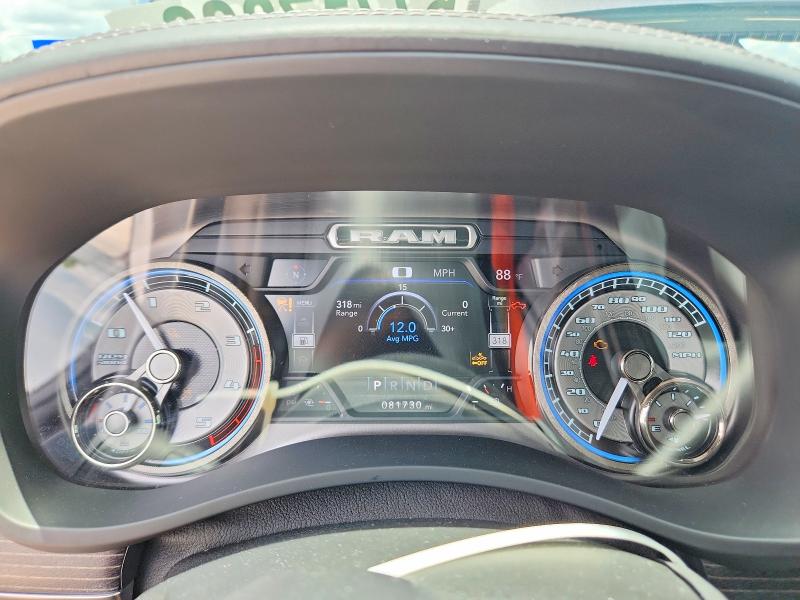 2019 Ram VIN 3C6UR5TL3KG527496 COPART salvage auction — FRONT END, Tx - Salvage Vehicle Title, sold $15,100 on 2026-07-23 (photo 9)