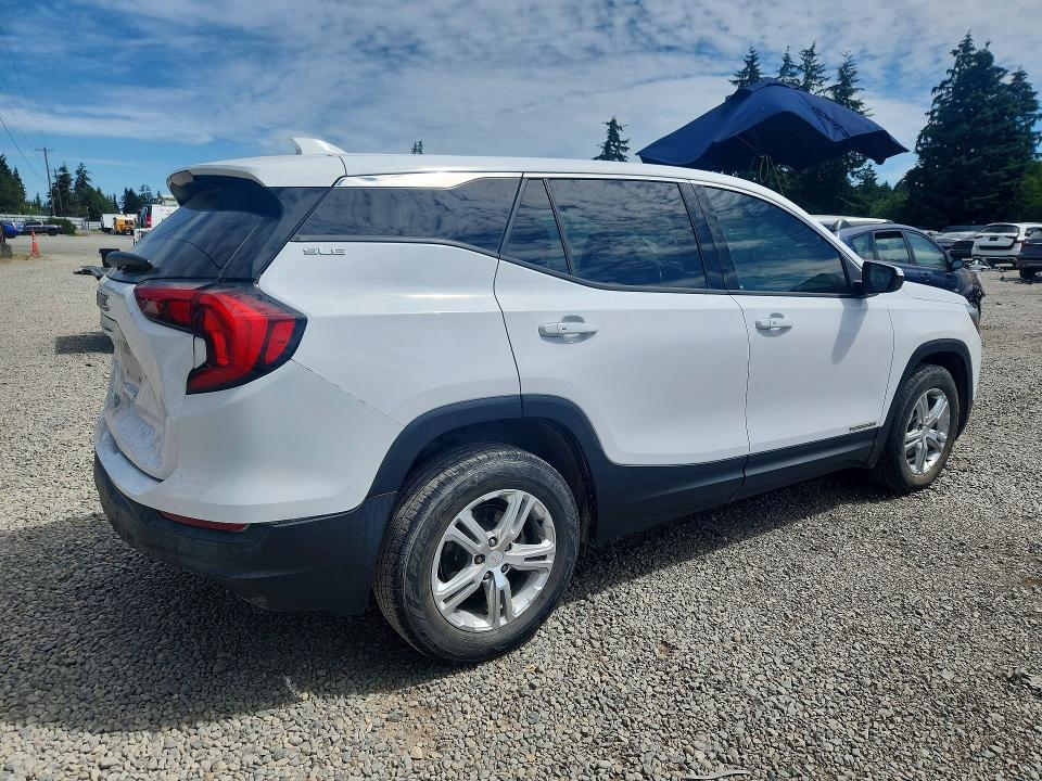2018 Gmc Terrain VIN 3GKALMEV9JL349013 COPART salvage auction — REAR END, Wa - Bill Of Sale, sold $3,250 on 2026-07-02 (photo 3)