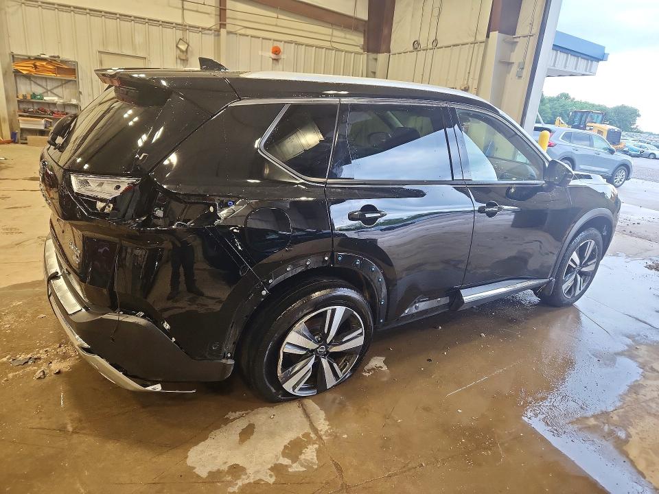2023 Nissan Rogue VIN JN8BT3DD6PW322569 COPART salvage auction — REAR END, Wi - Cert Of Title-Salvage Vehicle, sold $10,200 on 2026-07-13 (photo 3)