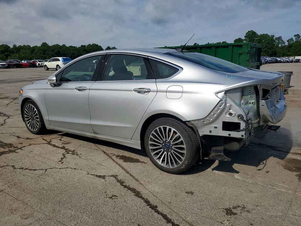 2018 Ford Fusion VIN 3FA6P0HD4JR179678 COPART salvage auction — REAR END, Pa - Certificate Of Salvage, sold $4,350 on 2026-07-02 (photo 2)