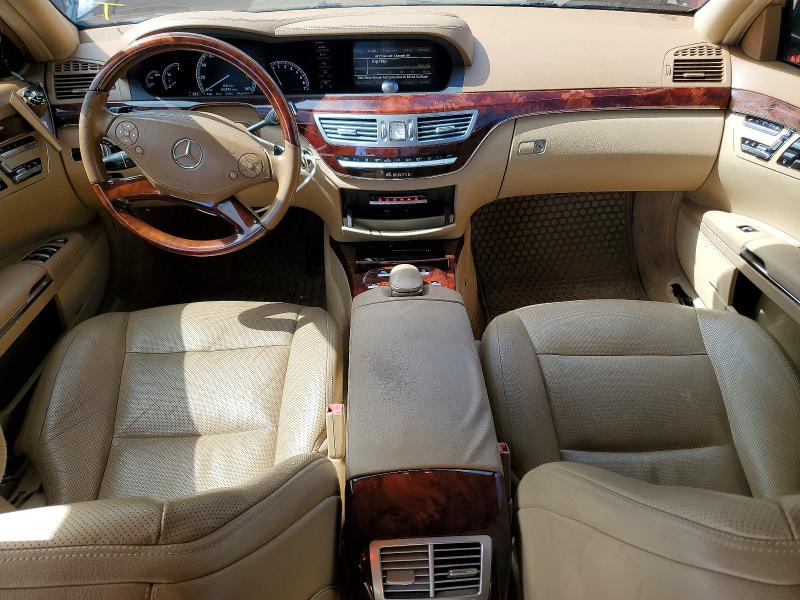 2012 Mercedes-benz S class VIN WDDNG9EB4CA448665 COPART salvage auction — FRONT END, Ma - Certificate Of Title (P), sold $2,500 on 2026-07-02 (photo 8)