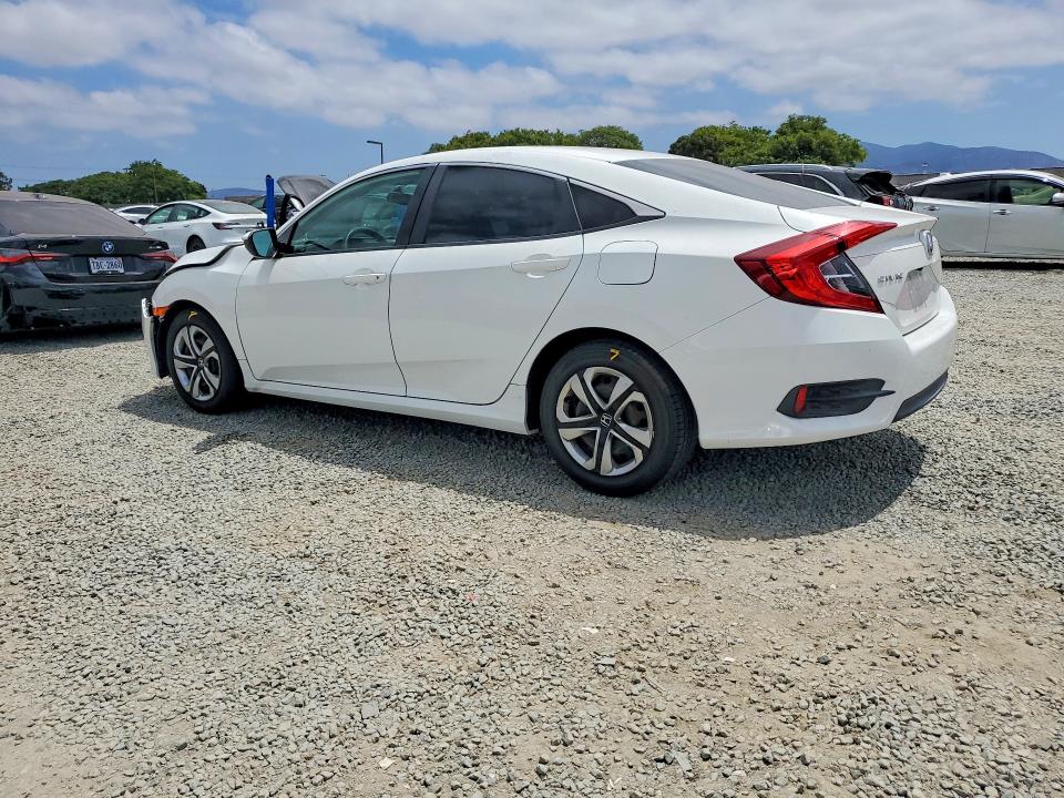 2018 Honda Civic VIN 2HGFC2F55JH564273 COPART salvage auction — FRONT END, Ca - Salvage Certificate, sold $4,800 on 2026-07-02 (photo 2)