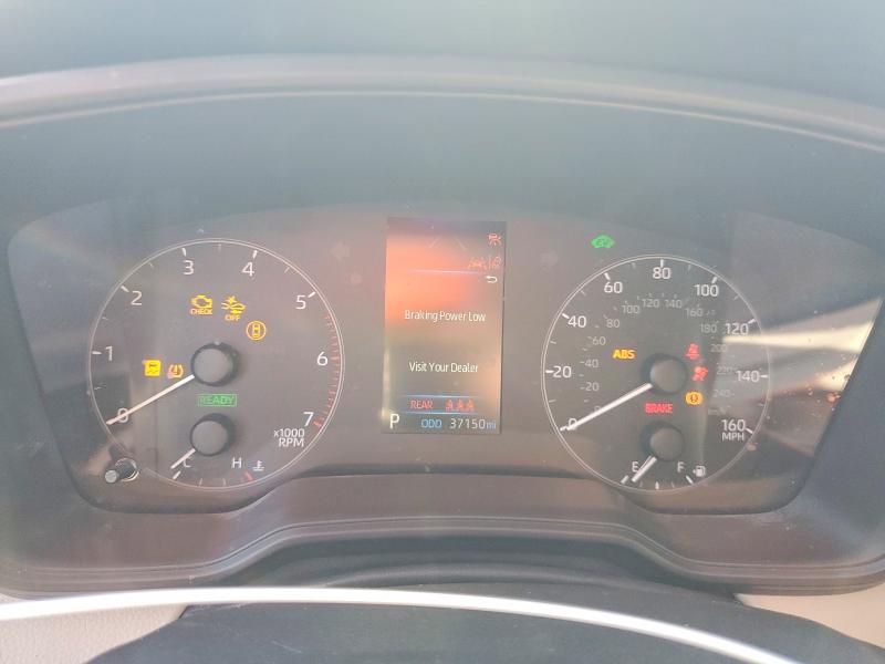 2025 Toyota Corolla VIN JTDBDMHE3S3016604 COPART salvage auction — FRONT END, OR - SALVAGE TITLE CERTIFICATE, sold $7,300 on 2026-07-06 (photo 9)