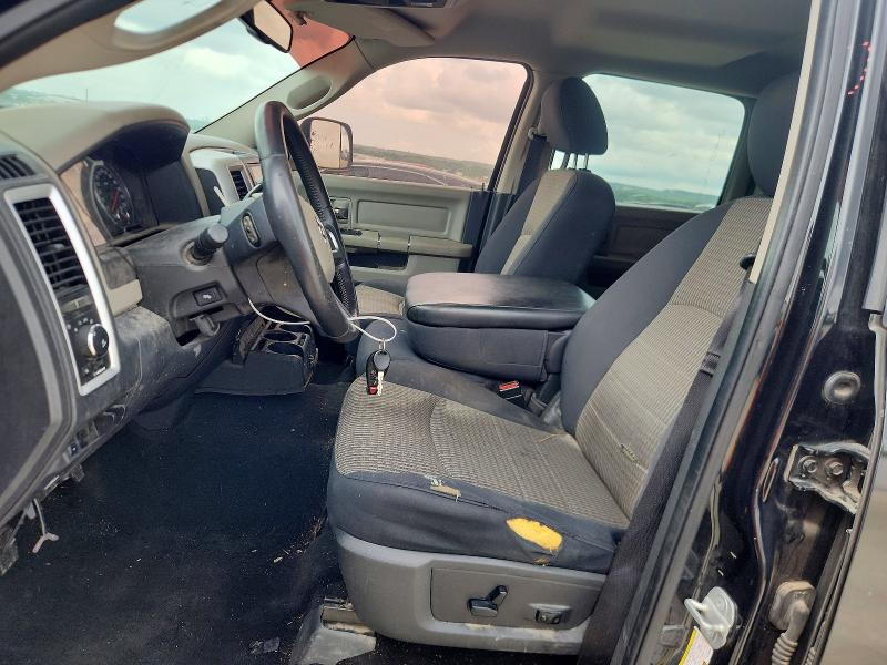 2010 Dodge Ram VIN 3D7UT2CL5AG109292 COPART salvage auction — FRONT END, Tx - Certificate Of Title, sold $3,200 on 2026-07-09 (photo 7)