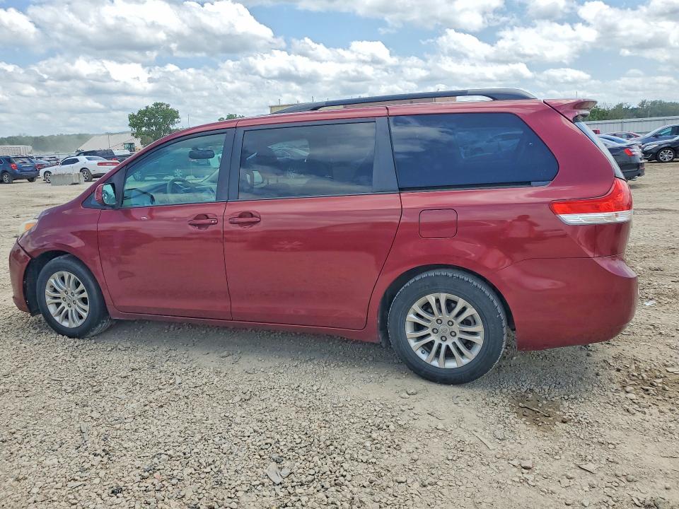2011 Toyota Sienna VIN 5TDYK3DCXBS127910 COPART salvage auction — MINOR DENT/SCRATCHES, Mo - Duplicate Title, sold $2,250 on 2026-07-02 (photo 2)