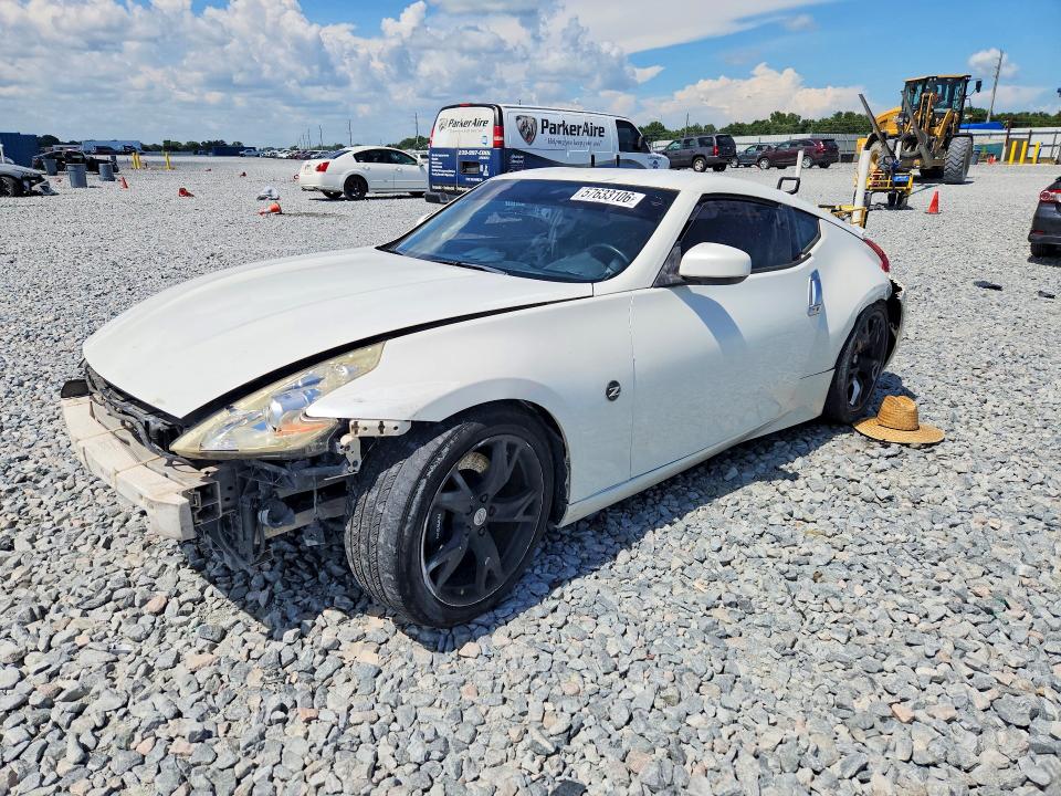 2010 Nissan 370z VIN JN1AZ4EH3AM506175 COPART salvage auction — FRONT END, Fl - Cert Of Title Slvg Rebuildable, sold $2,100 on 2026-07-14 (photo 1)