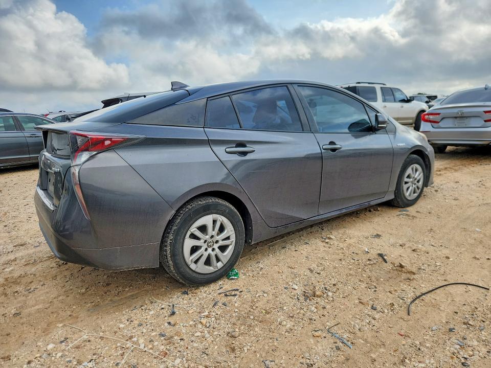 2016 Toyota Prius VIN JTDKBRFU1G3002057 COPART salvage auction — FRONT END, Tx - Salvage Vehicle Title, sold $10 on 2026-07-30 (photo 3)