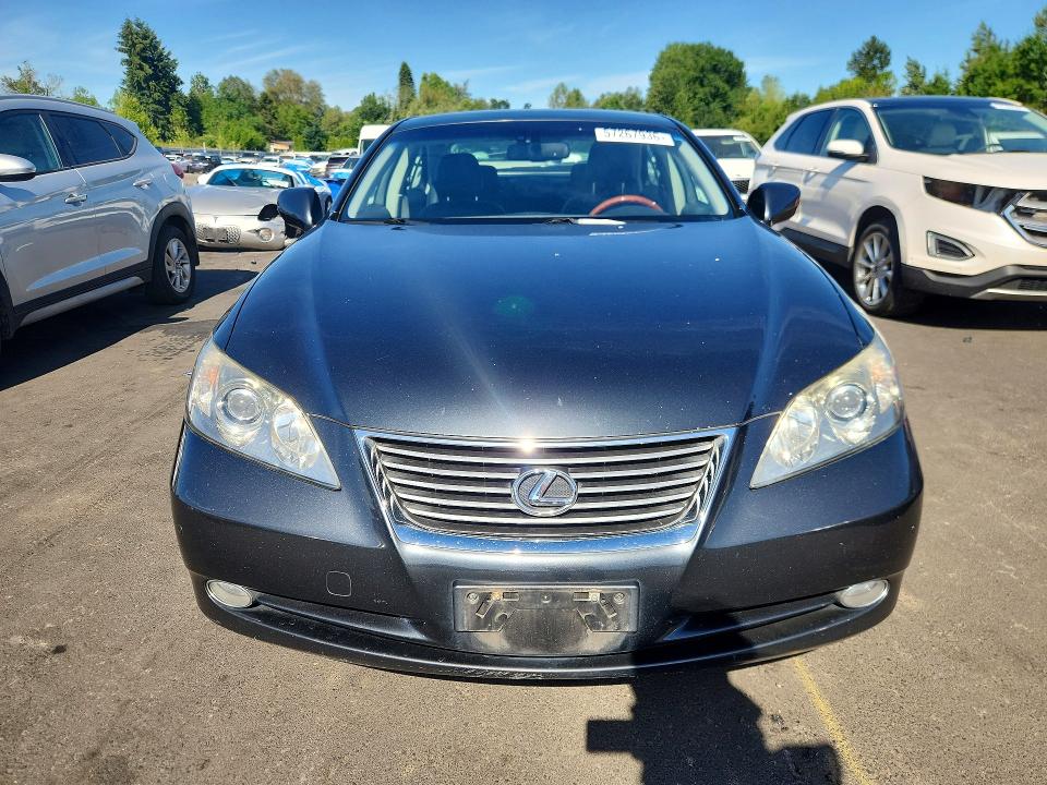 2007 Lexus ES VIN JTHBJ46G972080350 COPART salvage auction — REAR END, Or - Salvage Title Certificate, sold $100 on 2026-07-22 (photo 5)