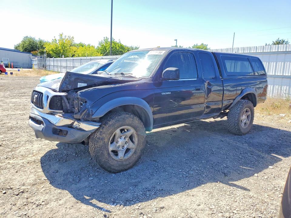 2003 Toyota Tacoma VIN 5TEWN72N43Z239343 COPART salvage auction — FRONT END, CA - SALVAGE CERTIFICATE, sold $3,200 on 2026-07-14 (photo 1)
