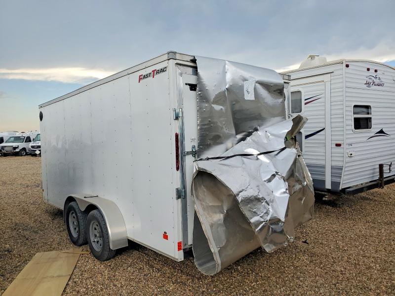 2021 Wells Cargo VIN 7KC1E1629MT000585 COPART salvage auction — WATER/FLOOD, TX - SALVAGE TITLE-FLOOD DAMAGE, sold $150 on 2026-07-30 (photo 3)
