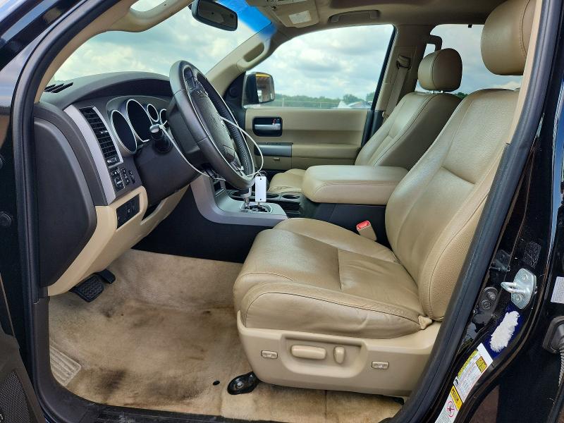 2010 Toyota Sequoia VIN 5TDJY5G17AS039255 COPART salvage auction — FRONT END, Al - Cert Of Title-Salvage Title, sold $5,100 on 2026-07-15 (photo 7)