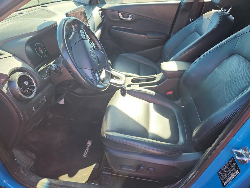 2022 Hyundai Kona VIN KM8K5CA31NU928755 COPART salvage auction — FRONT END, NY - MV-907A SALVAGE CERTIFICATE, sold $250 on 2026-07-27 (photo 7)