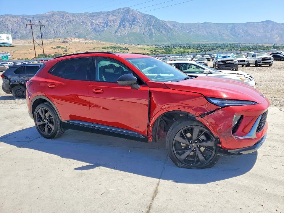 2025 Buick Envision VIN LRBFZLE43SD020539 COPART salvage auction — FRONT END, Ut - Salvage Certificate, sold $9,200 on 2026-08-03 (photo 4)