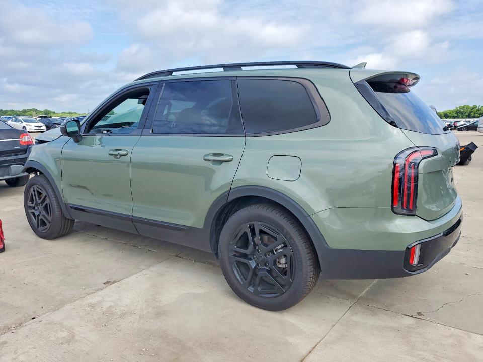 2025 Kia Telluride VIN 5XYP3DGC2SG653066 COPART salvage auction — FRONT END, Tx - Certificate Of Title, sold $12,900 on 2026-07-02 (photo 2)