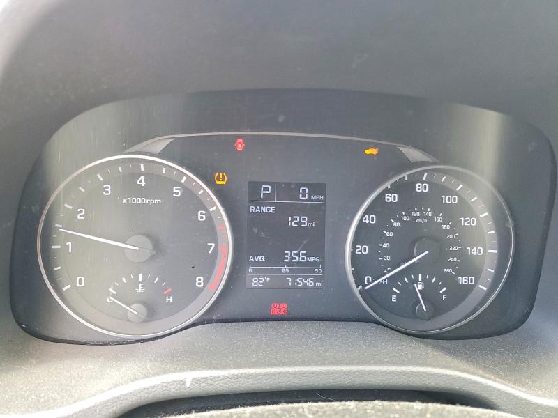 2017 Hyundai Elantra VIN KMHD74LF6HU384290 COPART salvage auction — FRONT END, Va - Cert Of Title - Salvage, sold $2,000 on 2026-07-29 (photo 9)