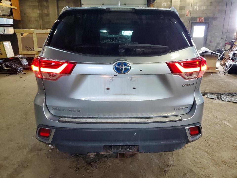 2019 Toyota Highlander hybrid VIN 5TDDGRFH3KS069814 COPART salvage auction — FRONT END, ON - PERMIT SALVAGE, sold $4,800 on 2026-07-14 (photo 6)