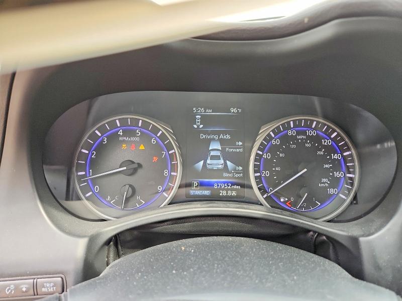 2017 Infiniti Q60 VIN JN1EV7EKXHM363553 COPART salvage auction — MINOR DENT/SCRATCHES, Md - Cert Of Salvage > 75% Damage, sold $4,150 on 2026-07-07 (photo 9)