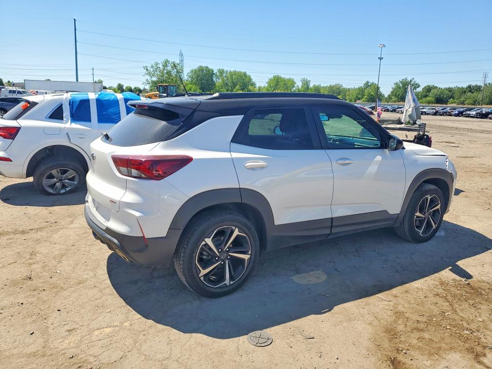 2021 Chevrolet Trailblazer VIN KL79MUSL2MB152766 COPART salvage auction — FRONT END, Pa - Cert Of Salv-R=Reconstructed, sold $1,150 on 2026-07-21 (photo 3)