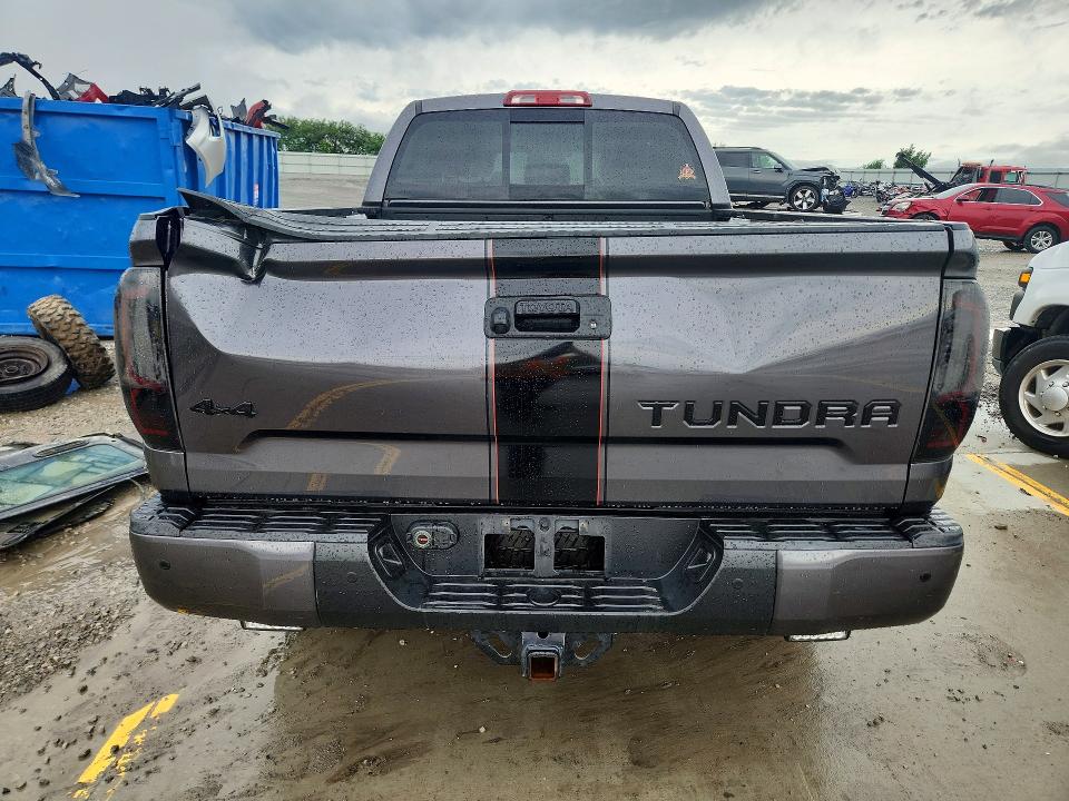 2019 Toyota Tundra VIN 5TFBY5F10KX870050 COPART salvage auction — WATER/FLOOD, In - Cert Of Title-Salvage Flood, sold $275 on 2026-07-23 (photo 6)