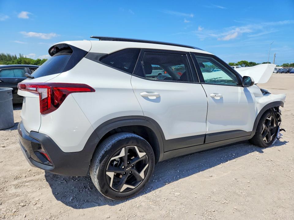 2025 Kia Seltos VIN KNDEU2AAXS7710336 COPART salvage auction — FRONT END, Fl - Certificate Of Destruction, sold $1,600 on 2026-07-15 (photo 3)