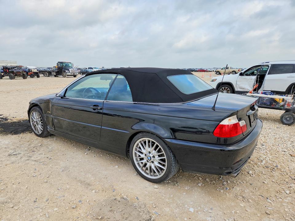 2002 BMW 3 series VIN WBABS53402EV88578 COPART salvage auction — SIDE, TX - SALVAGE VEHICLE TITLE, sold $700 on 2026-07-30 (photo 2)