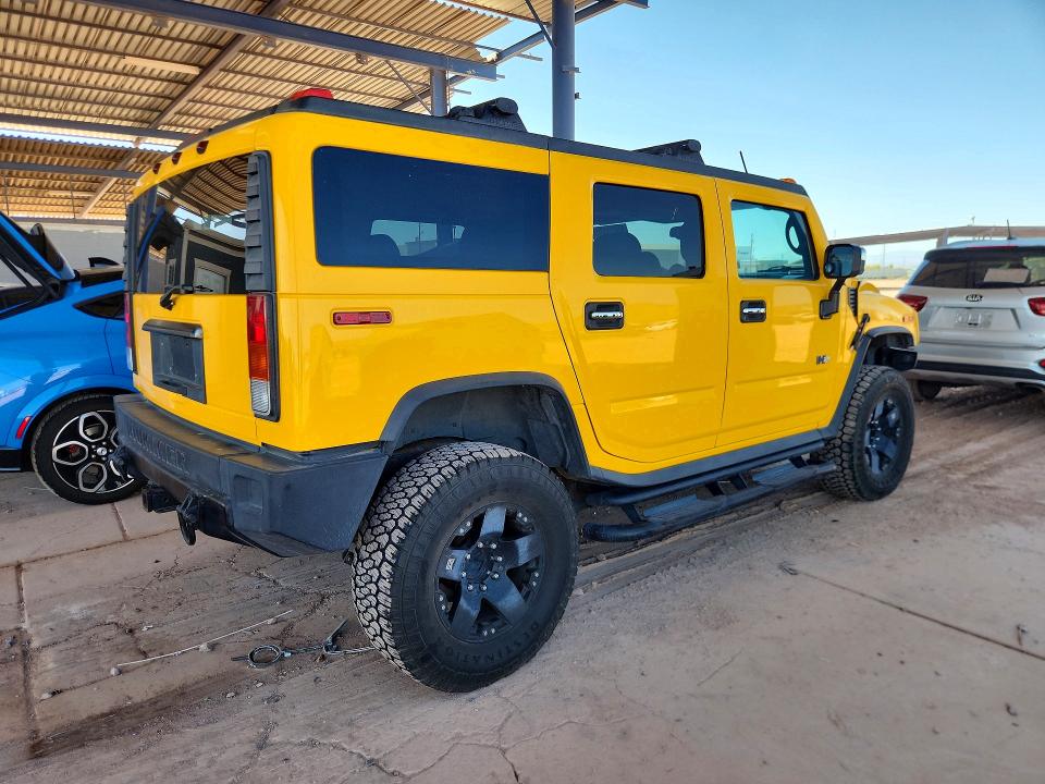 2003 Hummer H2 VIN 5GRGN23U03H132738 COPART salvage auction — MINOR DENT/SCRATCHES, Az - Certificate Of Title, sold $5,800 on 2026-07-02 (photo 3)