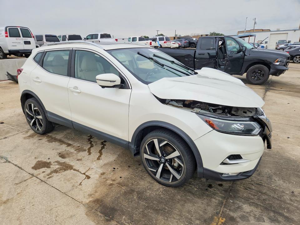2022 Nissan Rogue VIN JN1BJ1CV8NW352382 COPART salvage auction — FRONT END, Tx - Salvage Vehicle Title, sold $4,300 on 2026-07-23 (photo 4)