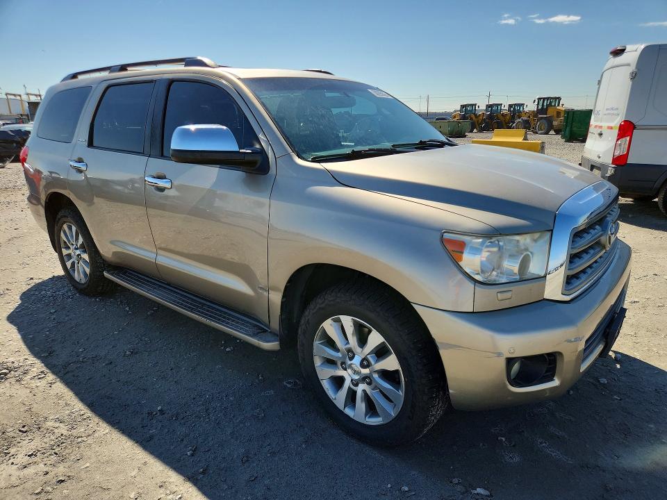 2008 Toyota Sequoia VIN 5TDBY68A28S006201 COPART salvage auction — FRONT END, Co - Public - Salvage Title, sold $900 on 2026-07-28 (photo 4)