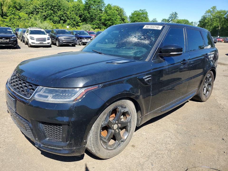 2018 Land rover RANGE ROVER VIN SALWR2RK6JA185546 COPART salvage auction — FRONT END, TX - CERTIFICATE OF TITLE (P), sold $11,400 on 2026-07-27 (photo 1)