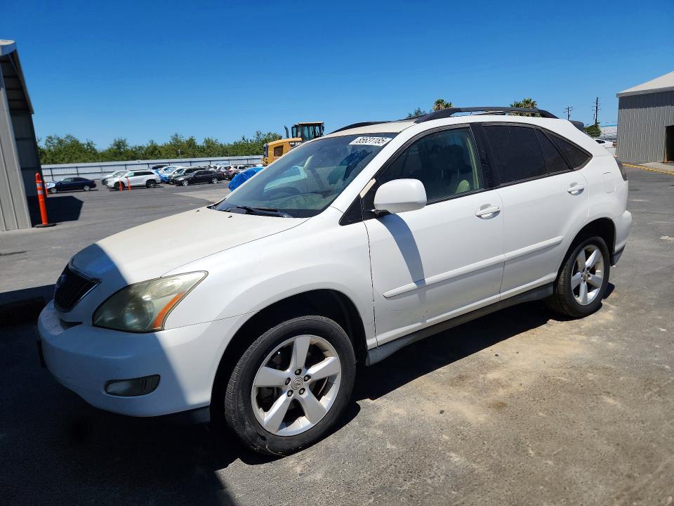 2005 Lexus Rx VIN JTJGA31U050058628 COPART salvage auction — FRONT END, Ca - Salvage Certificate, sold $1,100 on 2026-07-30 (photo 1)