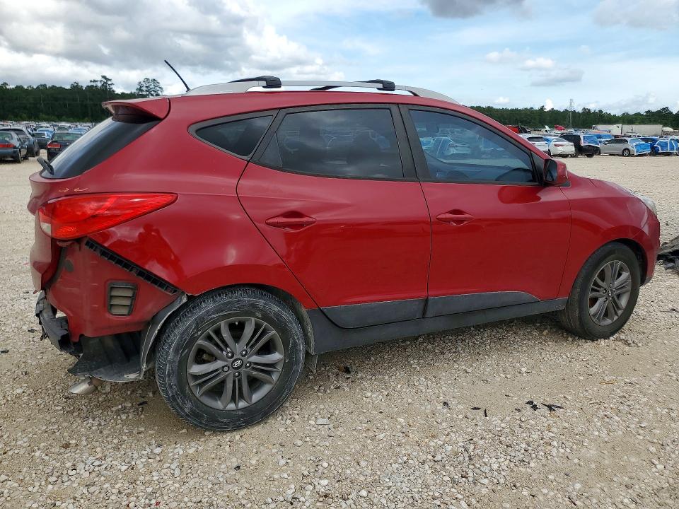 2015 Hyundai Tucson VIN KM8JU3AG2FU100572 COPART salvage auction — REAR END, Tx - Certificate Of Title, sold $150 on 2026-07-24 (photo 3)