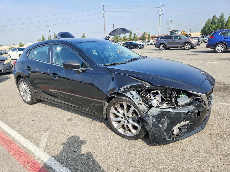 2015 Mazda VIN JM1BM1M30F1257959 COPART salvage auction — FRONT END, Ca - Salvage Certificate, sold $1,750 on 2026-07-28 (photo 4)