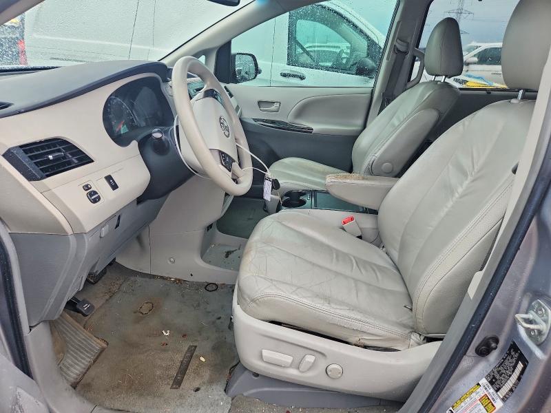 2012 Toyota Sienna VIN 5TDKK3DC5CS231132 COPART salvage auction — FRONT END, Il - Salvage Certificate, sold $2,100 on 2026-07-16 (photo 7)