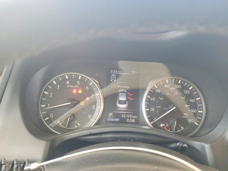2021 Infiniti Q50 VIN JN1EV7CP0MM706704 COPART salvage auction — FRONT END, Ms - Certificate Of Title, sold $70 on 2026-07-30 (photo 9)