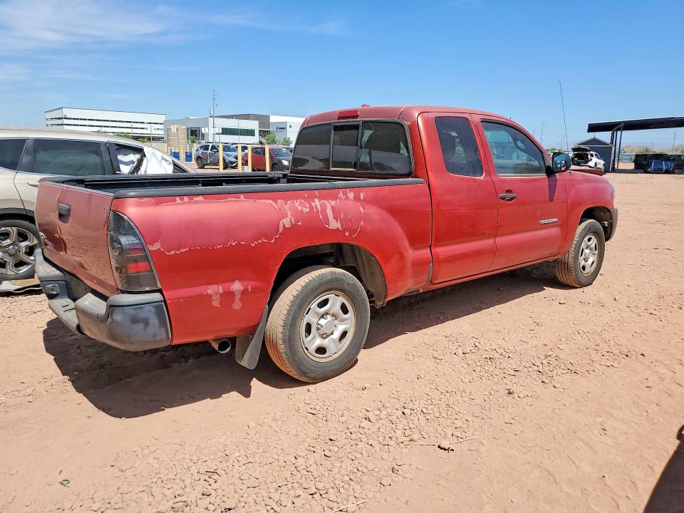 2010 Toyota Tacoma VIN 5TETX4CN3AZ705934 COPART salvage auction — FRONT END, Az - Cert Of Title - Salvage, sold $3,350 on 2026-07-09 (photo 3)