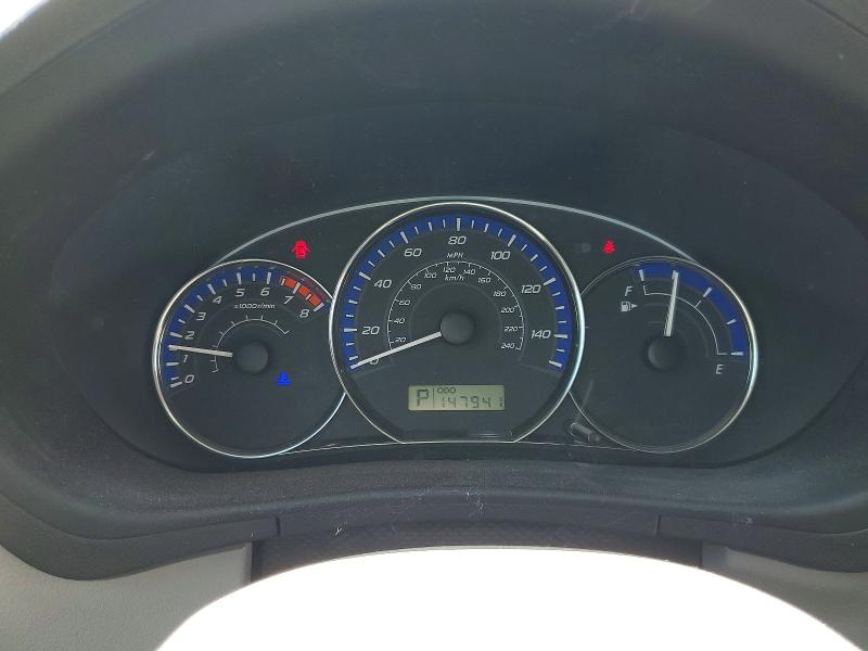 2011 Subaru Forester VIN JF2SHADC0BH759474 COPART salvage auction — FRONT END, Ma - Cert Of Title-Reconstrctd Coll, sold $500 on 2026-07-08 (photo 9)