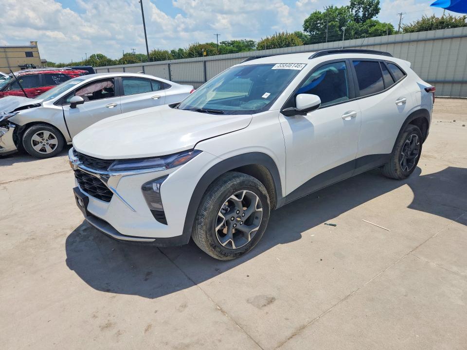 2024 Chevrolet VIN KL77LHE26RC238927 COPART salvage auction — SIDE, Tx - Salvage Vehicle Title, sold $7,300 on 2026-07-13 (photo 1)