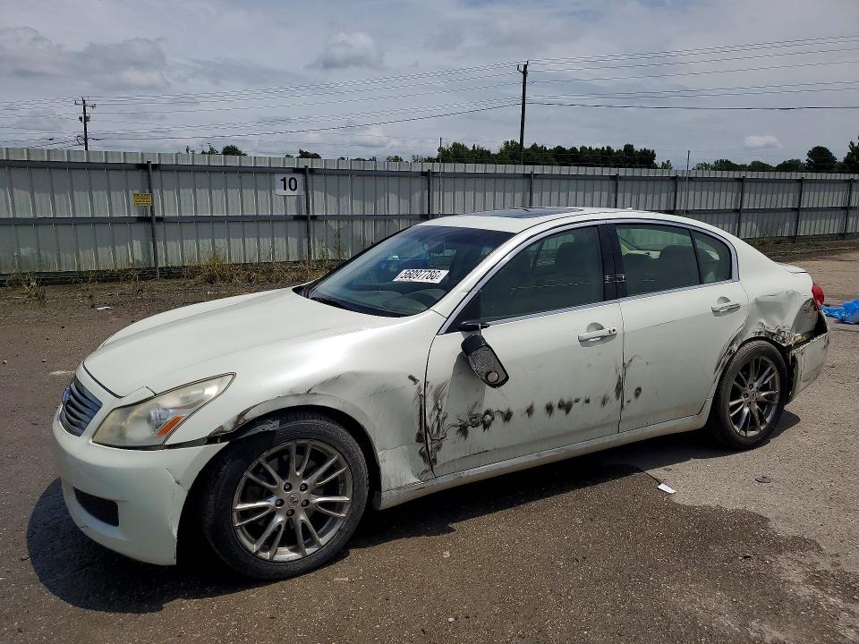 2008 Infiniti G VIN JNKBV61E28M201411 COPART salvage auction — REAR END, Al - Cert Of Title-Salvage Title, sold $725 on 2026-07-30 (photo 1)