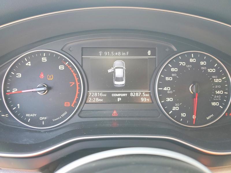 2017 Audi A4 VIN WAUGMAF47HN044494 COPART salvage auction — SIDE, Ca - Salvage Certificate, sold $1,650 on 2026-07-24 (photo 9)