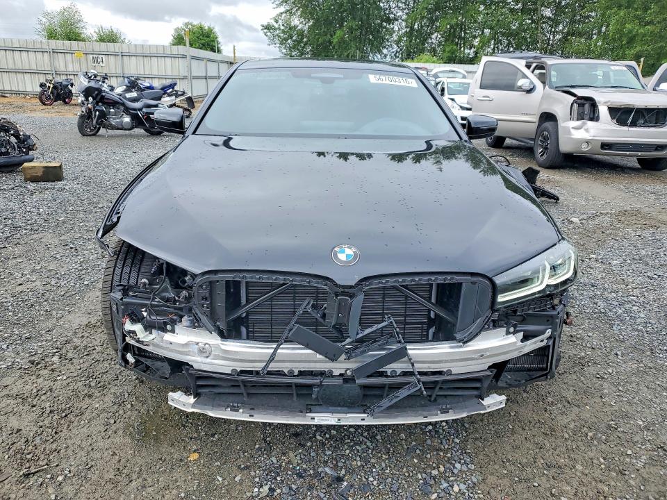 2023 BMW 5er VIN WBA73BJ05PCN05909 COPART salvage auction — FRONT END, Wa - Bill Of Sale, sold $33,500 on 2026-07-06 (photo 5)