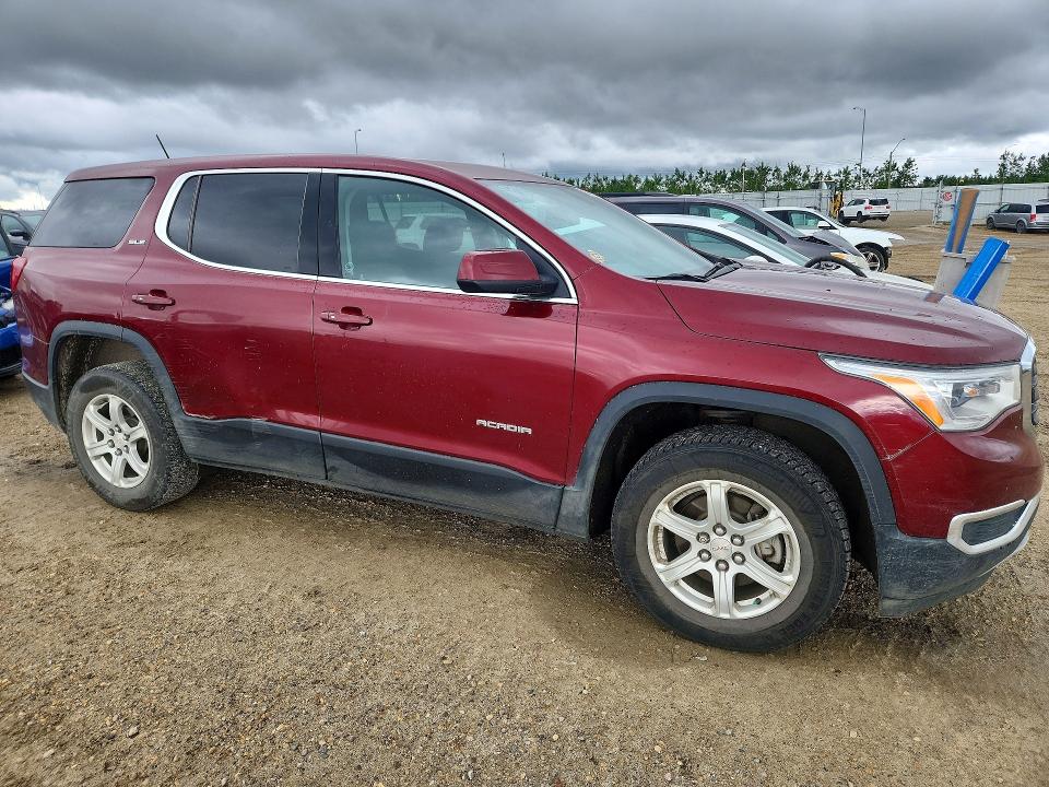 2017 Gmc Acadia VIN 1GKKNKLA9HZ162487 COPART salvage auction — REAR END, Ab - Bos - Salvage, sold $2,450 on 2026-07-09 (photo 4)