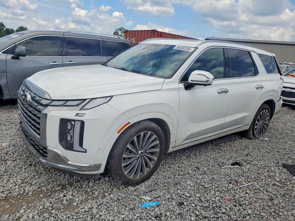2024 Hyundai Palisade VIN KM8R74GE3RU725122 COPART salvage auction — REAR END, Al - Cert Of Title-Salvage Title, sold $11,200 on 2026-07-07 (photo 1)
