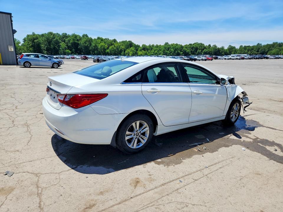 2013 Hyundai Sonata VIN 5NPEB4AC7DH658262 COPART salvage auction — FRONT END, PA - CERTIFICATE OF SALVAGE, sold $450 on 2026-07-02 (photo 3)